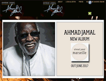 Tablet Screenshot of ahmadjamal.com